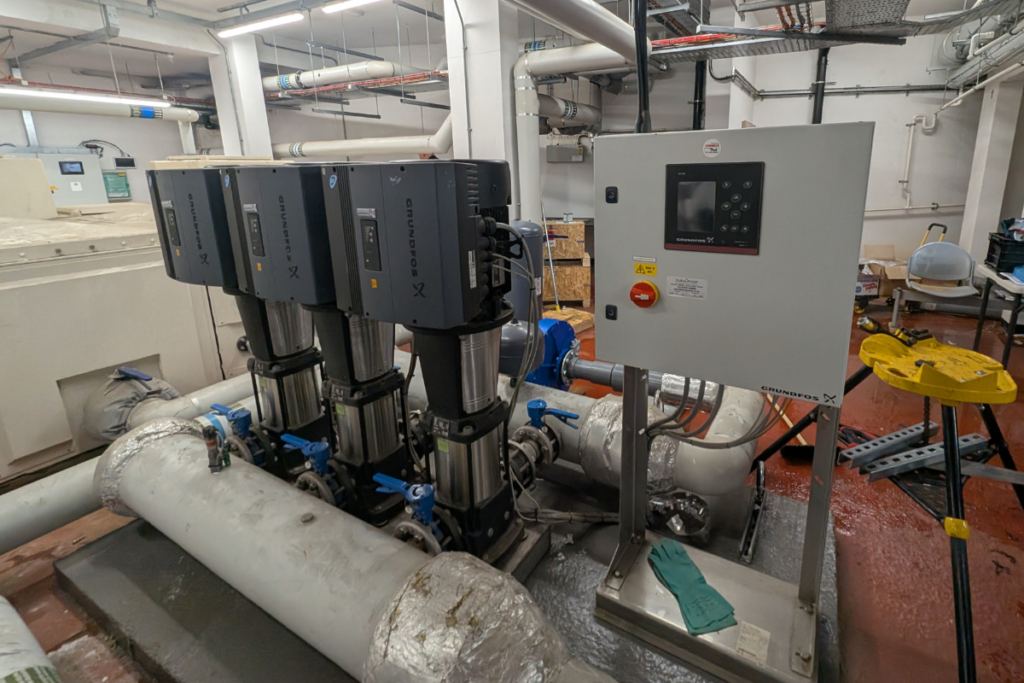 Hydromag magnetic conditioning system installation at the University of Northampton