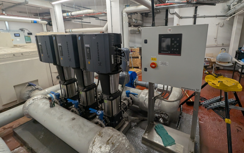 Hydromag magnetic conditioning system installation at the University of Northampton