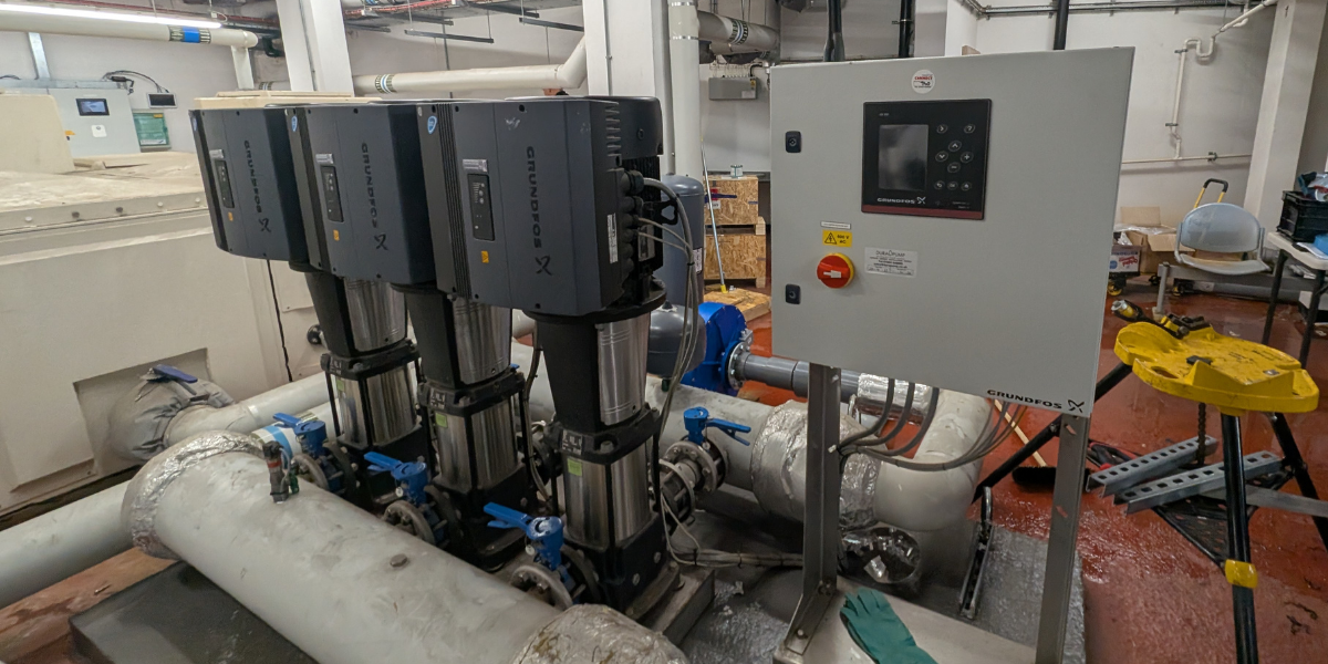 Hydromag magnetic conditioning system installation at the University of Northampton